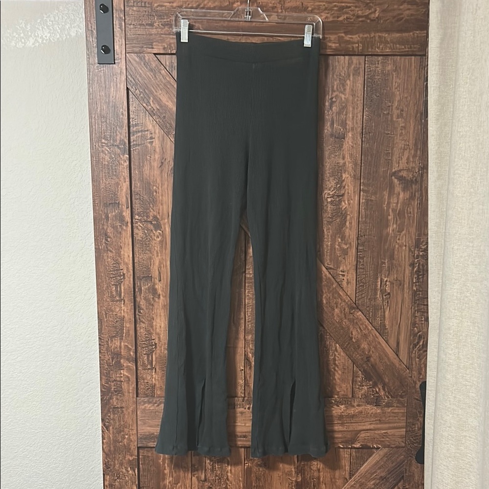 Black Flared Pants